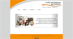 Desktop Screenshot of multiempaquesdelcentro.com